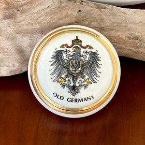 Trinket Dish, Vintage Porcelain Kunst-Palette Regnitzlosau Trinket Dish w Old Germany Design, Made in Germany, Vintage Decor, Jewelry Dish