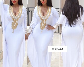 african white dress designs