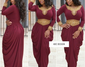 wine color dress for wedding