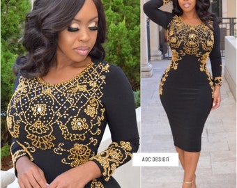 black gold party dress Big sale - OFF 71%