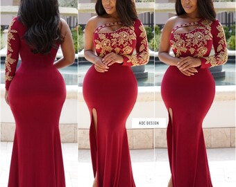 wine colored dresses