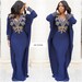 Rachel Kaftan Dress ( NAVY BLUE ) for baby shower , bridesmaid, prom , bridal shower, easter and wedding guest.