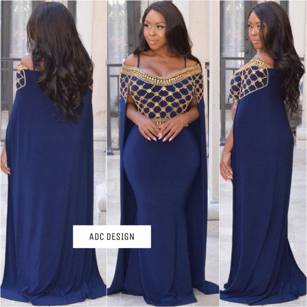 ROYAL BLUE CAMI DRESS main image 1