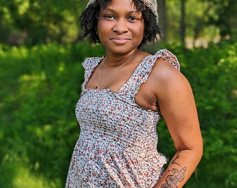 Cottage Cloche Knitting Pattern, Advanced Beginner Hat - Pattern PDF