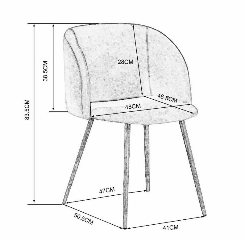 Green Velvet Winged Dining Dressing Table Chair Wooden Legs Etsy