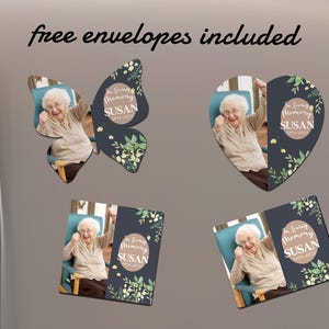 Bulk Memorial Magnet Favor for Guest Celebration of Life Personalized Funeral Favor In loving Memory Fridge Magnet Sympathy Remembrance Gift