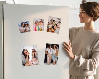 Custom Photo Fridge Magnet Set: Personalized Picture Gifts