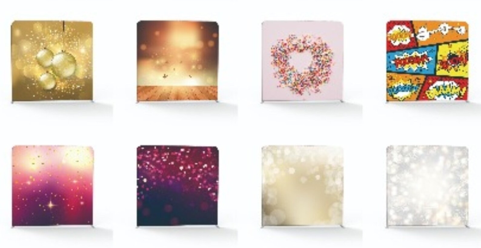 2 Doublesided Pillow Case Backdrops 8x8 4designs Etsy