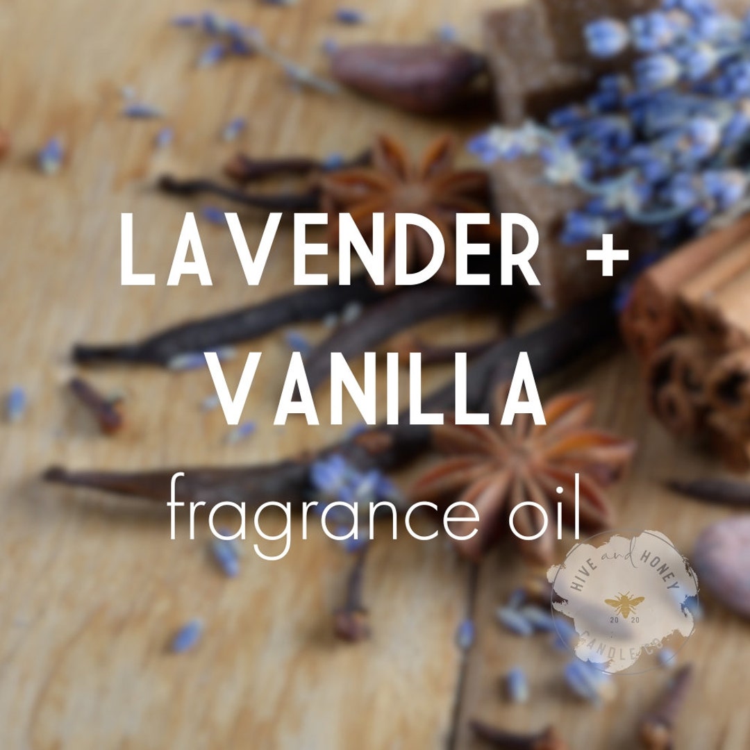 Lavender Vanilla Fragrance Oil for Candles and Soap Making Etsy