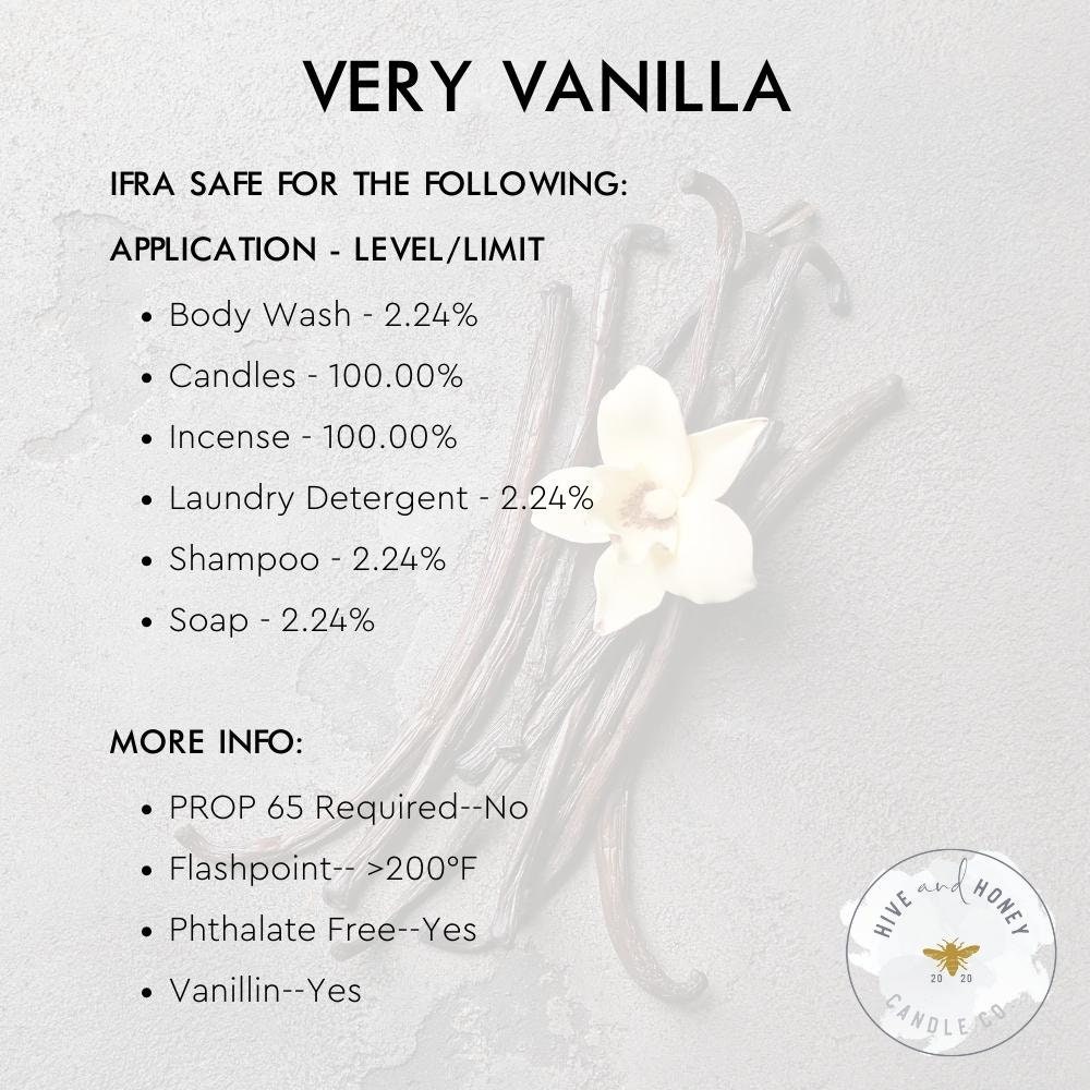 CandleScience Very Vanilla Fragrance Oil 1 oz Sample BottleScents for Candle & Soap Making