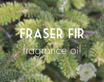 Fraser Fir Fragrance Oil | Candle Making and Soap Making | 2 oz, 4 oz, 8 oz, 16 oz | Woody Scent | Clean, Phthalate Free | Essential Oil