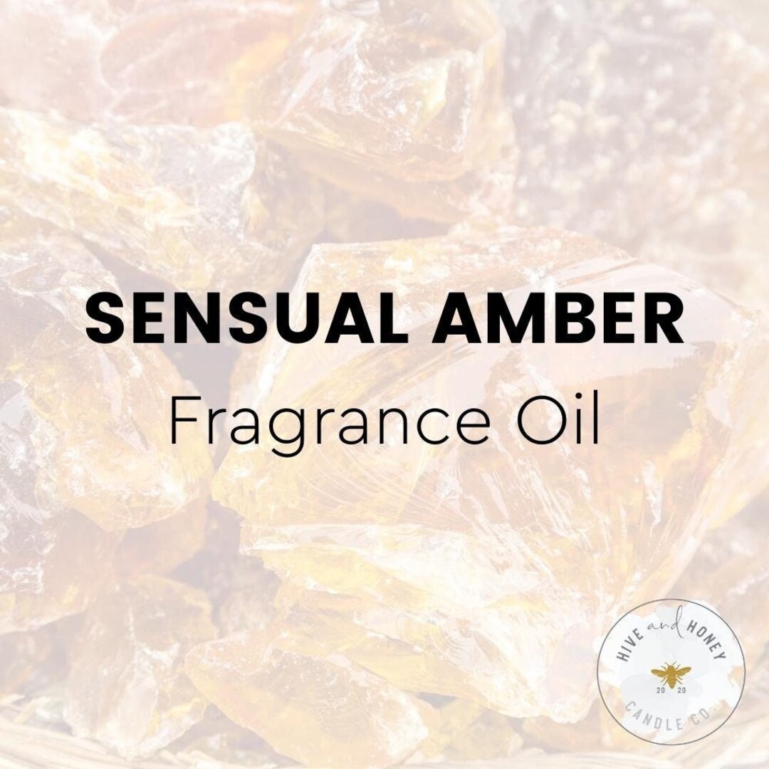 Sensual Amber Fragrance Oil for Candle Making and Soap Making Etsy