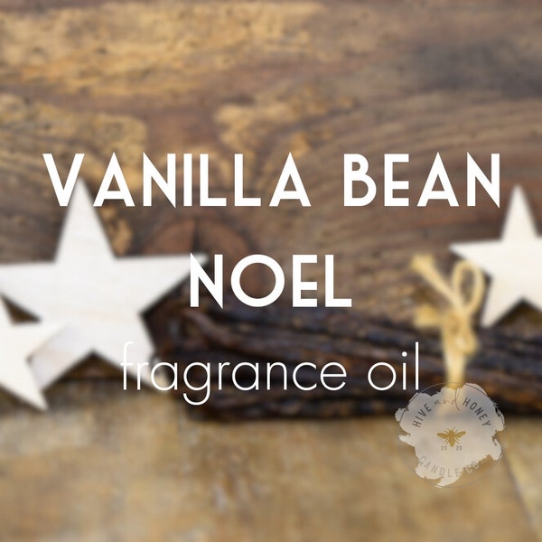 Vanilla Bean Noel Fragrance Oil for Candle Making and Soap Making | 2 oz, 4 oz, 8 oz, 16 oz | Holiday Winter Vanilla Scent | Phthalate Free