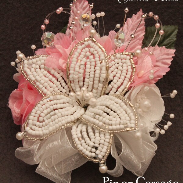 Prom Corsage Etsy