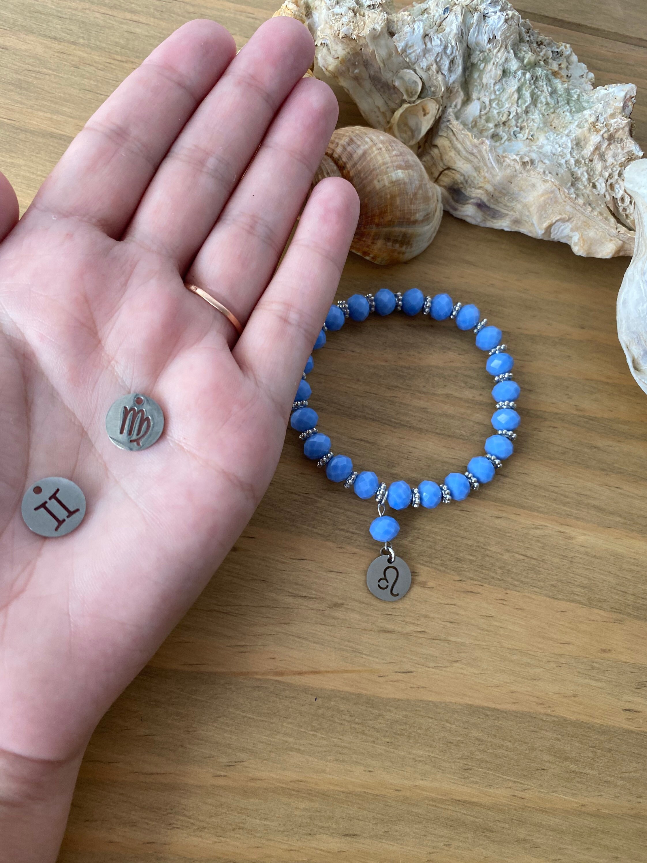 Zodiac Bracelet, Leo Bracelet, Gemini Bracelet, Virgo Bracelet