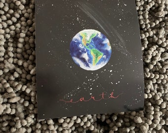 Earth print of original painting