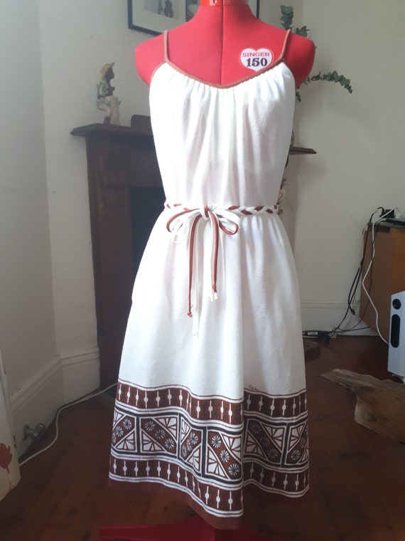 1960s Shaheen Dress with Original Belt