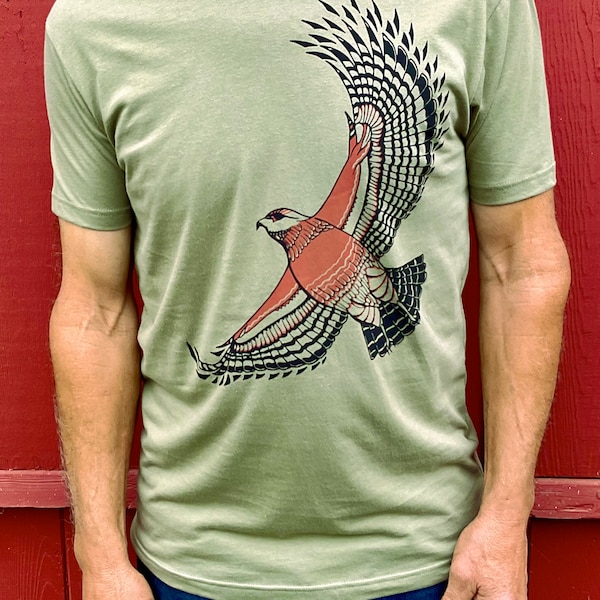 Hawk Design Unisex T-shirt