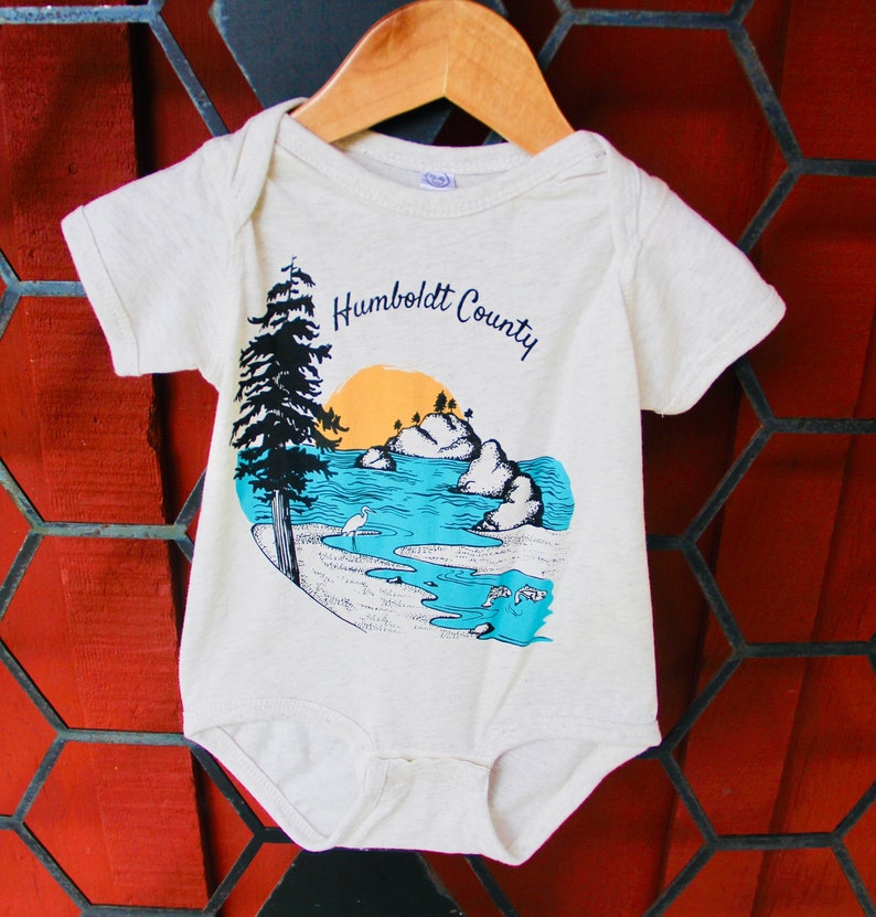 Humboldt County Design Baby Onesies image 1