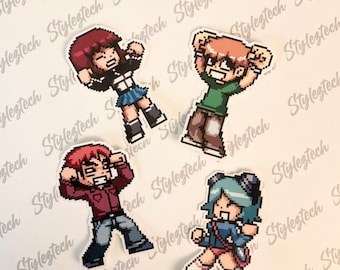 Character Selected - Scott Pilgrim VS. The World Stickers