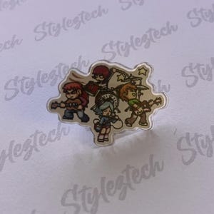 Scott Pilgrim Band | Acrylic Pin | Backpack Pin | Scott playing the guitar Pin - Scott Pilgrim Vs. the world | Scott Pilgrim stickers