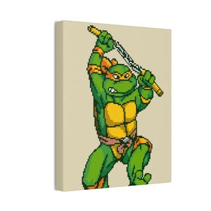 Michaelangelo,  TMNT,  Turtles In Time,  Canvas Wrap