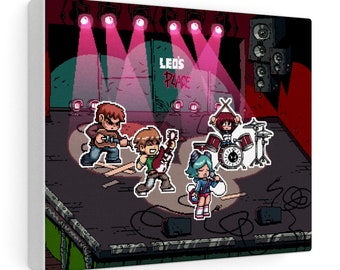 Leo's Party  - Scott Pilgrim Vs. The World Game - Canvas