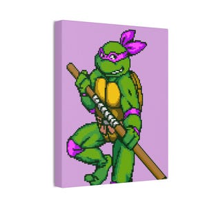Donatello,  TMNT,  Turtles In Time,  Canvas Wrap