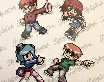 Taunting Enemies - Scott Pilgrim Vs The World Stickers