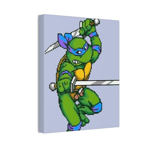 Leonardo,  TMNT,  Turtles In Time,  Canvas Wrap