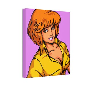 April O&#39; Neal,  TMNT,  Turtles In Time,  Canvas Wrap