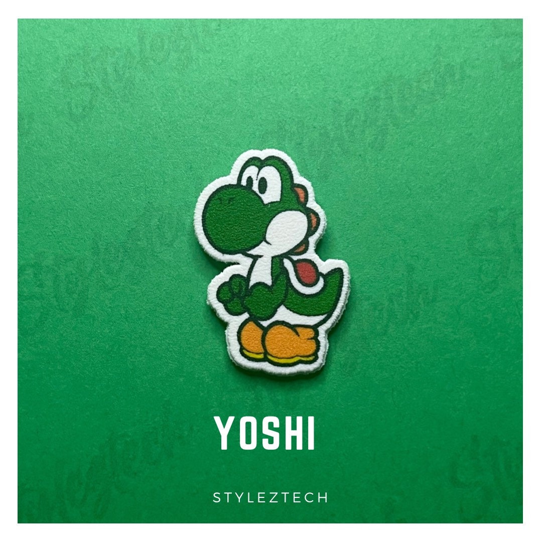 Yoshi Paper Mario Pin Etsy