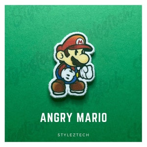 Angry Mario - Paper Mario
