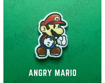 Angry Mario - Paper Mario