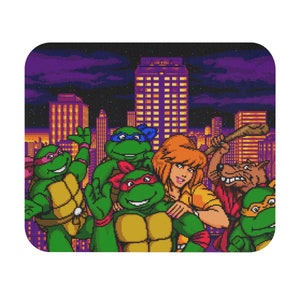 Teenage Mutant Ninja Turtles  Animated Series Mouse Pad - Gamers  mousepad - TMNT mousepad
