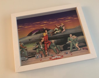 Street Fighter 2 Shadowbox - Ken Vs. Ryu