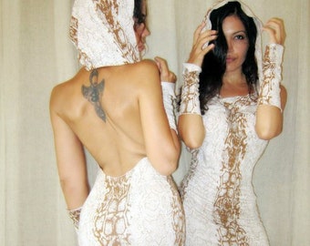 deity hood dress