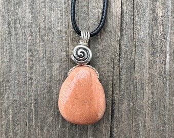 Celestobarite - Shaman Stone for Spiritual Awakening. Swirl Signifies Consciousness