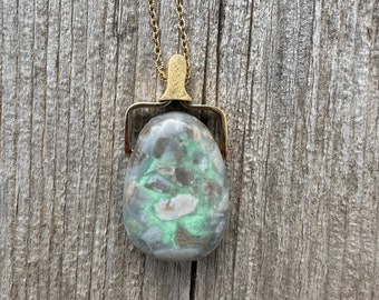 Variscite for Encouragement, Abundance and Love.