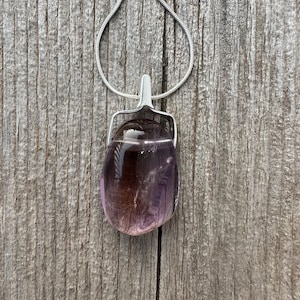 Ametrine Necklace for Connecting the Physical and Metaphysical Realms, Clarity and Harmony.