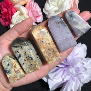 Euphoralite MIXED Tower Point, YOU PICK! Crystal Point, Metaphysical Energy, Healing, Negative Ions