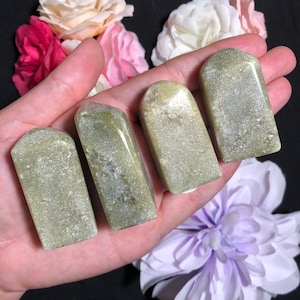 Rare GAIA Euphoralite Tower Point, YOU PICK! Crystal Point, Metaphysical Energy, Healing, Negative Ions
