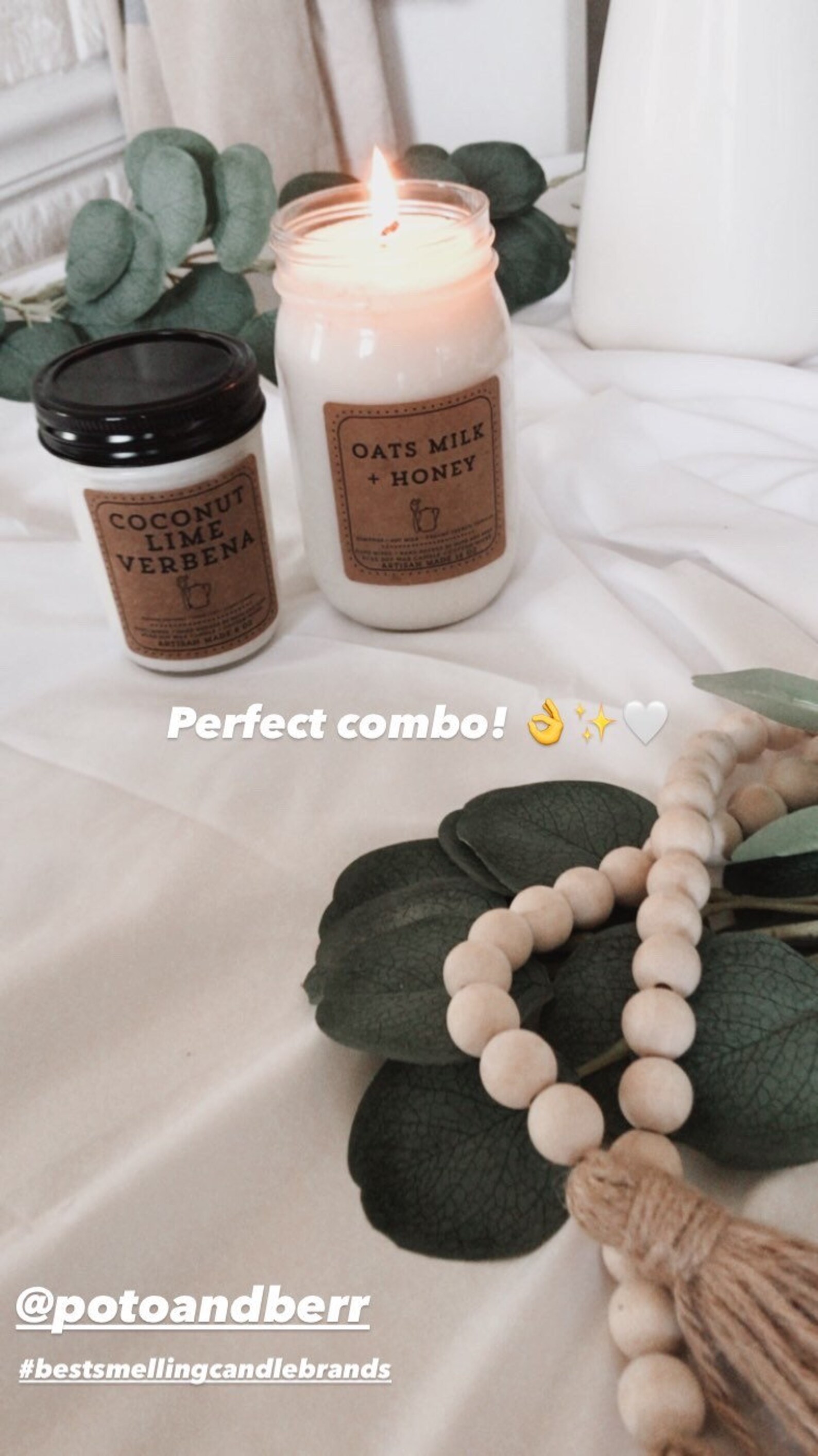 Coconut Lime Verbena Candle Beach Decor Tropical Gifts Etsy