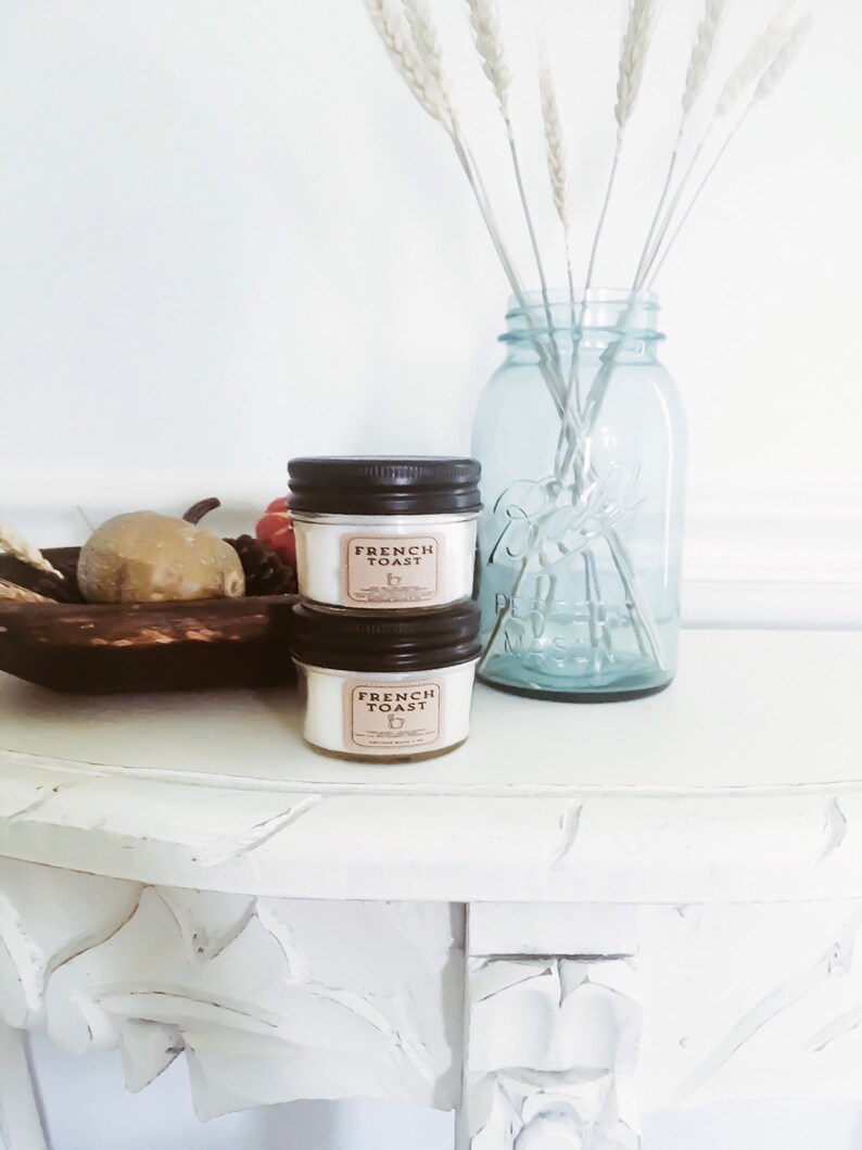 Freshly baked bread scented soy candle bread gifts farmhouse Etsy