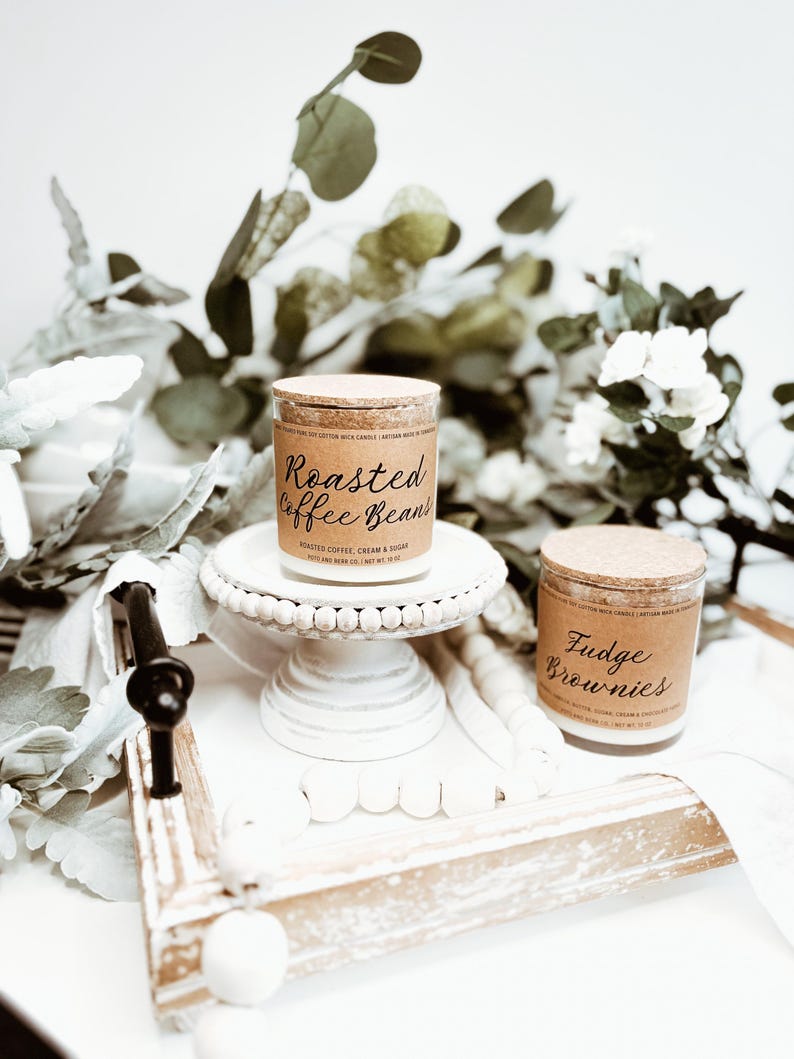 Oatmeal milk + honey candle soy candles scented candles spa gift gifts for her natural candles soy wax candles candles soy vegan gifts image 9