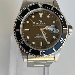 Rolex Submariner 16610 W Series Watch with Box and Papers