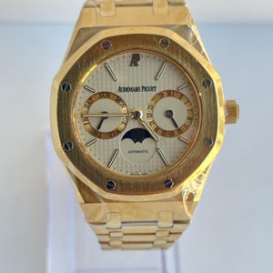 Audemars Piguet Royal Oak Day-Date Moonphase – 18K Yellow Gold, 36mm