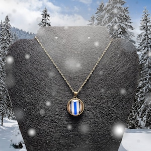 SUPERNATURAL CASTIEL colors NECKLACE, bronze.