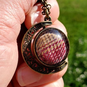 Supernatural Regarding Dean Reversible Sam & Dean necklace. Made from an INCREDIBLY RARE screen Accurate Dean Plaid + SA Sam plaid.