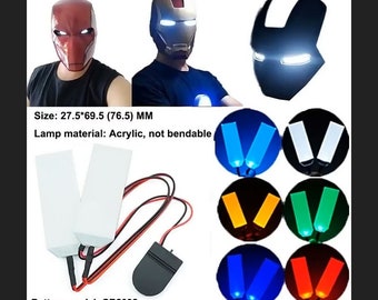 LED Eyes Light Kit, for Eye Masks and Helmets - DIY Cosplay Costume Accessories